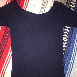 Navy form-fitting Dress